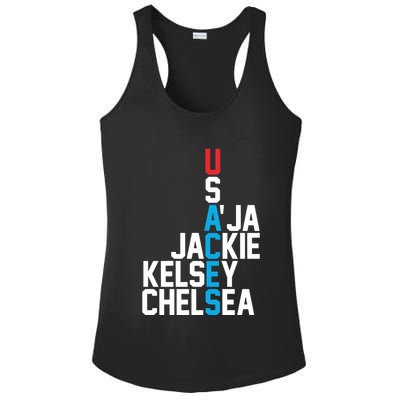 Usaces Aja Jackie Kelsey C..H.E.L.S.E.A Ladies PosiCharge Competitor Racerback Tank