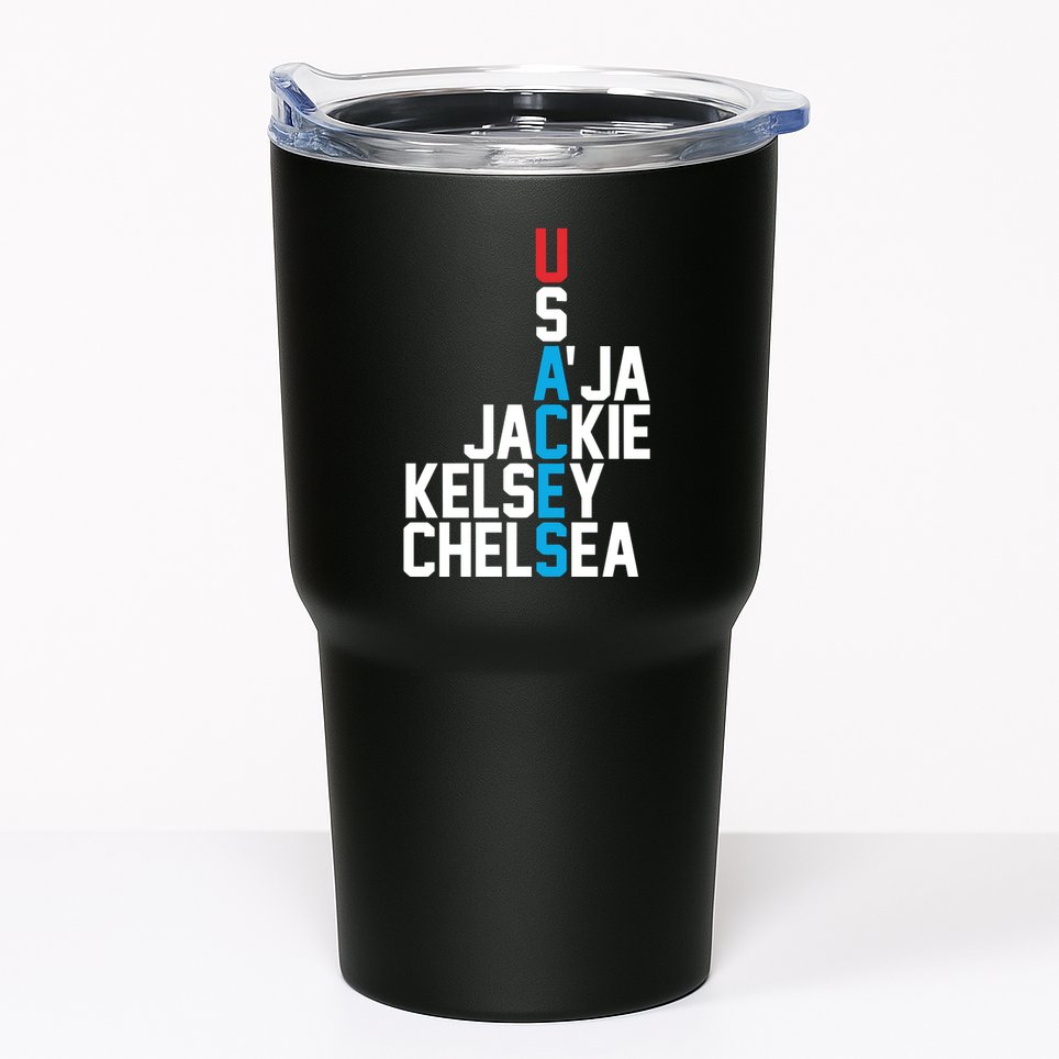 Usaces Aja Jackie Kelsey C..H.E.L.S.E.A Tumbler