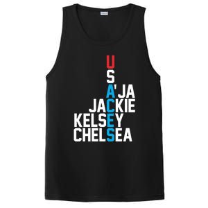 Usaces Aja Jackie Kelsey C..H.E.L.S.E.A PosiCharge Competitor Tank