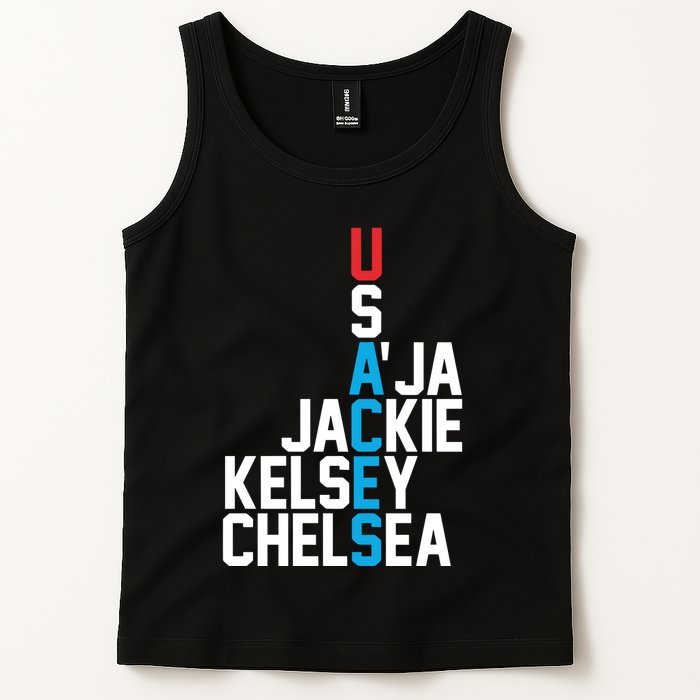 Usaces Aja Jackie Kelsey C..H.E.L.S.E.A Tank Top