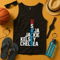 Usaces Aja Jackie Kelsey C..H.E.L.S.E.A Tank Top