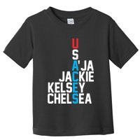 Usaces Aja Jackie Kelsey C..H.E.L.S.E.A Toddler T-Shirt