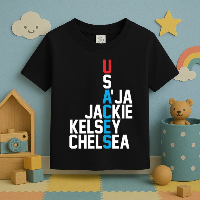 Usaces Aja Jackie Kelsey C..H.E.L.S.E.A Toddler T-Shirt