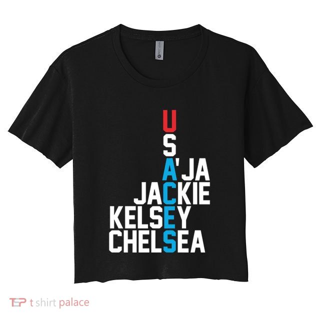 Usaces Aja Jackie Kelsey C..H.E.L.S.E.A Crop Top