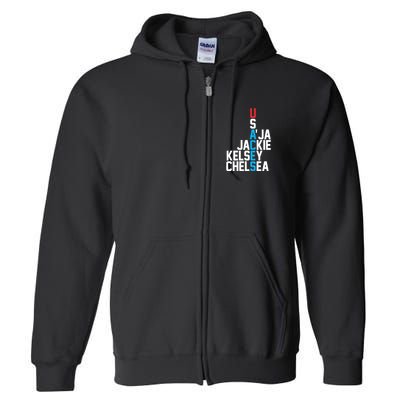 Usaces Aja Jackie Kelsey C..H.E.L.S.E.A Full Zip Hoodie