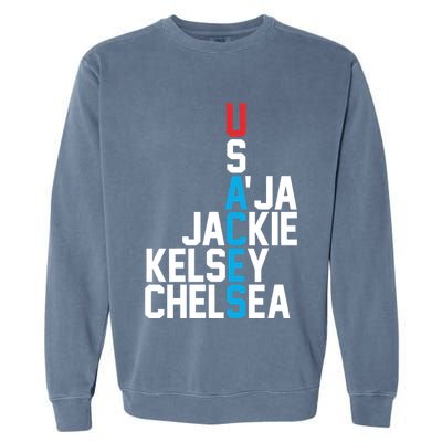 Usaces Aja Jackie Kelsey C..H.E.L.S.E.A Garment-Dyed Sweatshirt