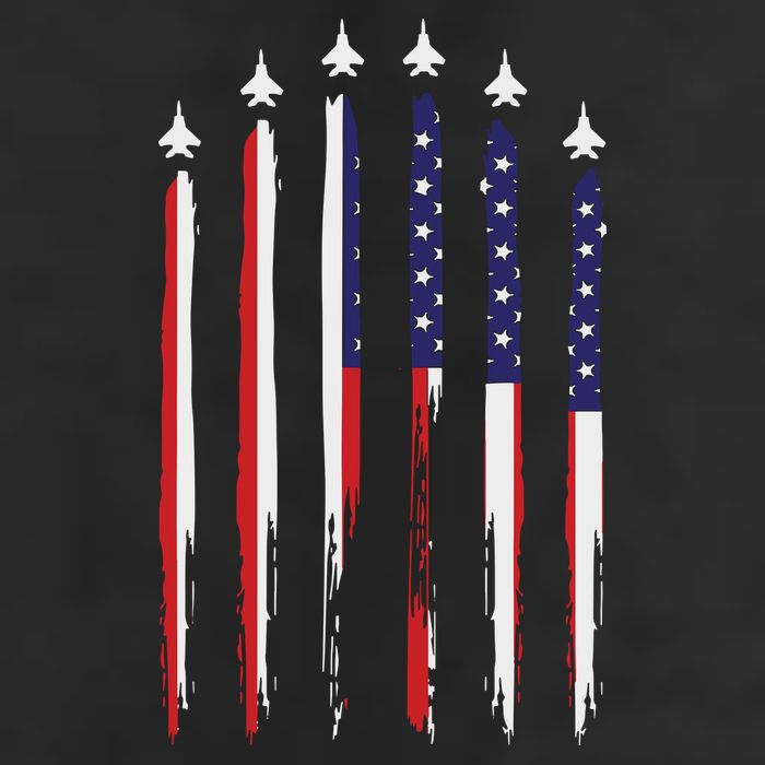 USA Airplane Jet Fighter 4th American Flag Of July Patriotic Adult Drive Performance Visor
