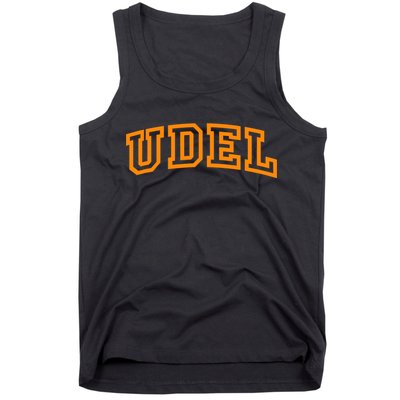 UDel Arch Logo Vintage University Alumni Style Tank Top