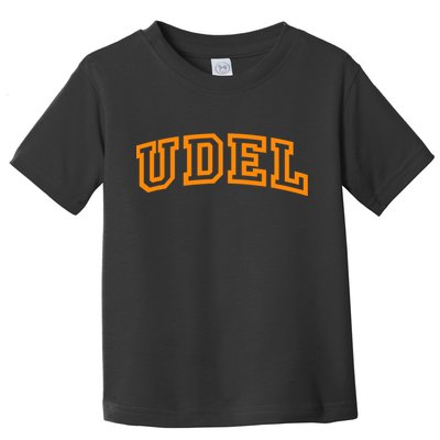 UDel Arch Logo Vintage University Alumni Style Toddler T-Shirt