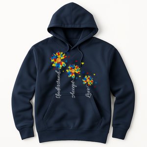 Understand Accept Love Autism Sunflower Hoodie