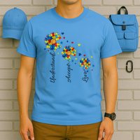 Understand Accept Love Autism Sunflower T-Shirt
