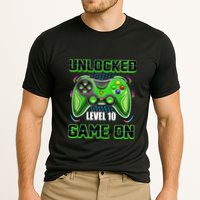 Unlocked Awesome Level 10 Game On Happy 10th Birthday Boy Performance Shirt
