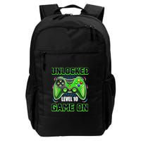 Unlocked Awesome Level 10 Game On Happy 10th Birthday Boy Backpack