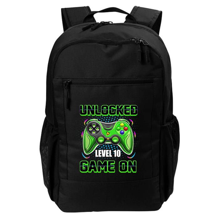 Unlocked Awesome Level 10 Game On Happy 10th Birthday Boy Backpack