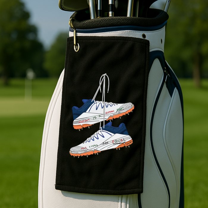 Uzzie All Lives Are Equal Golf Towel