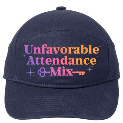 Unfavorable Attendance Mix 7-Panel Snapback Hat