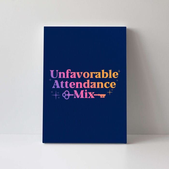 Unfavorable Attendance Mix Canvas