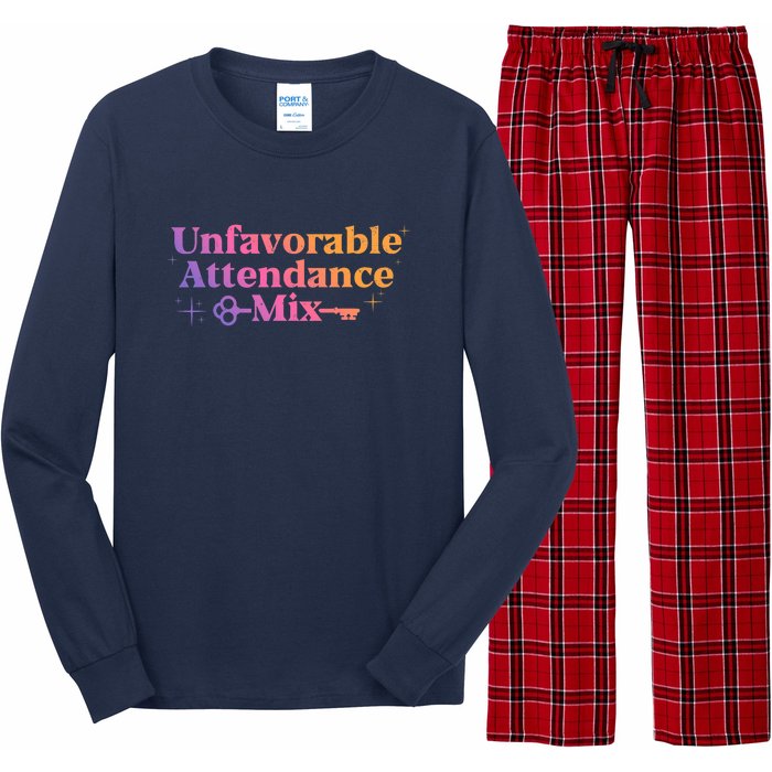 Unfavorable Attendance Mix Long Sleeve Pajama Set