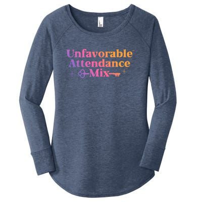 Unfavorable Attendance Mix Women's Perfect Tri Tunic Long Sleeve Shirt