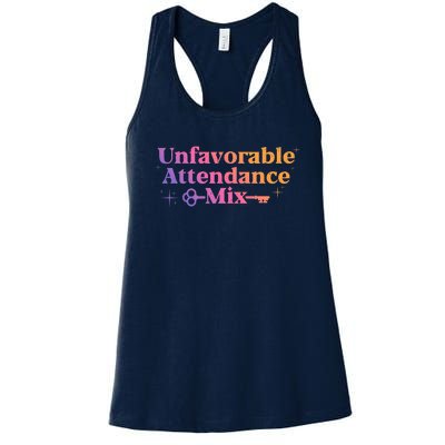 Unfavorable Attendance Mix Women's Racerback Tank