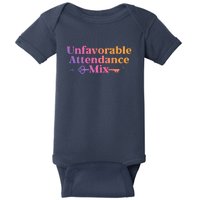 Unfavorable Attendance Mix Baby Bodysuit