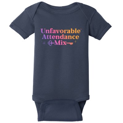 Unfavorable Attendance Mix Baby Bodysuit