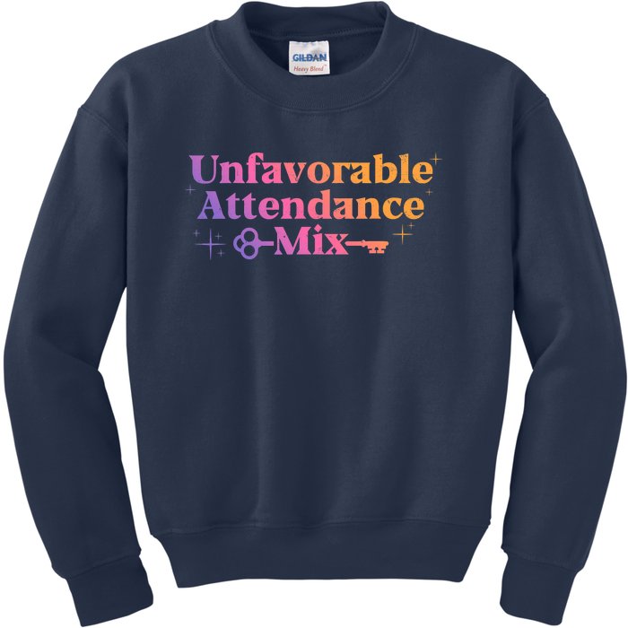 Unfavorable Attendance Mix Kids Sweatshirt