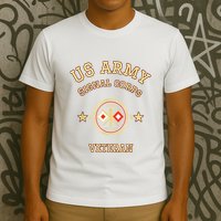 U.S Army Military Veteran Signal Officer Army Engineer Gift T-Shirt