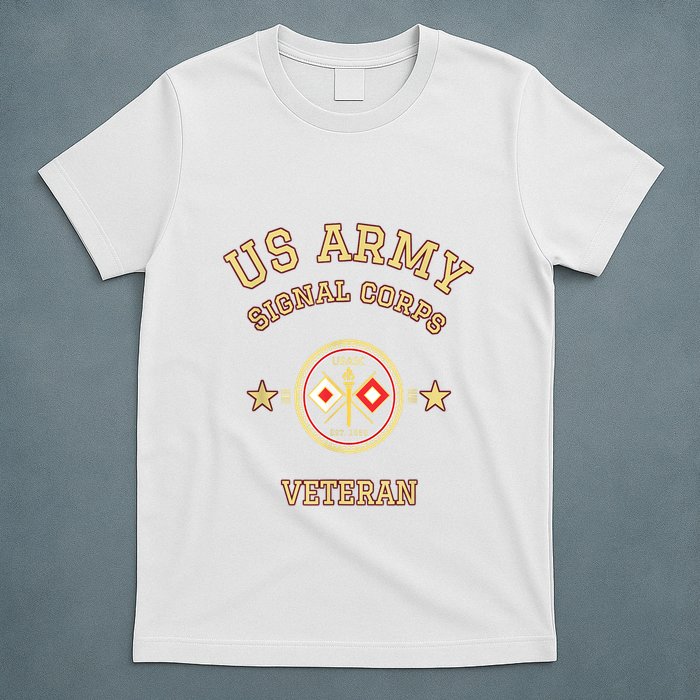 U.S Army Military Veteran Signal Officer Army Engineer Gift T-Shirt