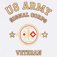U.S Army Military Veteran Signal Officer Army Engineer Gift T-Shirt