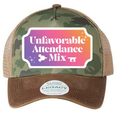 Unfavorable Attendance Mix Legacy Tie Dye Trucker Hat