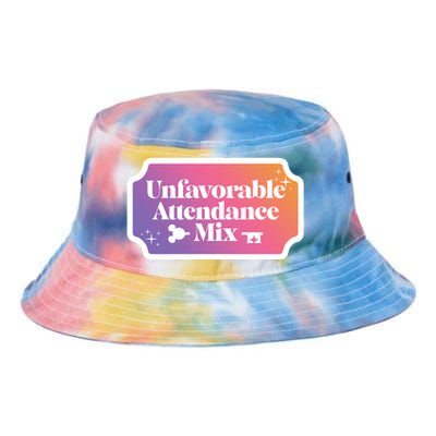 Unfavorable Attendance Mix Tie Dye Newport Bucket Hat