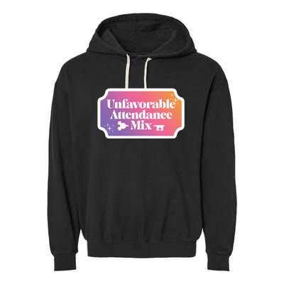 Unfavorable Attendance Mix Garment-Dyed Fleece Hoodie