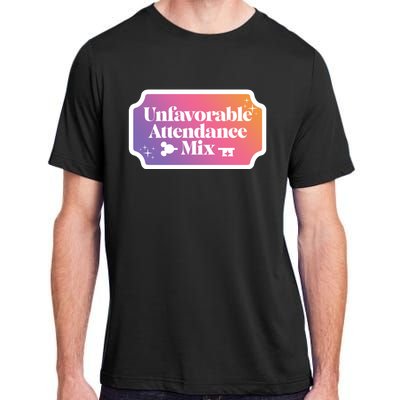 Unfavorable Attendance Mix Adult ChromaSoft Performance T-Shirt