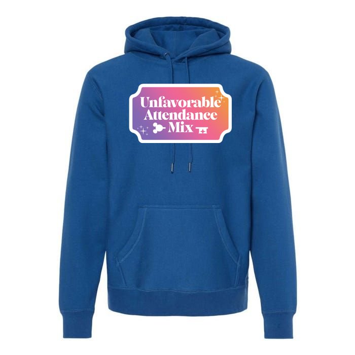 Unfavorable Attendance Mix Premium Hoodie