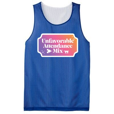 Unfavorable Attendance Mix Mesh Reversible Basketball Jersey Tank