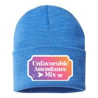 Unfavorable Attendance Mix Sustainable Knit Beanie