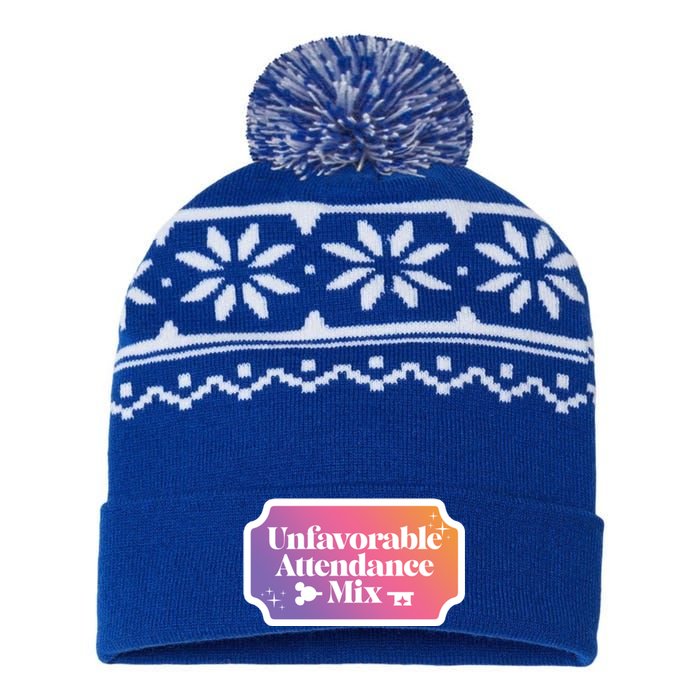 Unfavorable Attendance Mix USA-Made Snowflake Beanie