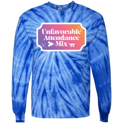 Unfavorable Attendance Mix Tie-Dye Long Sleeve Shirt