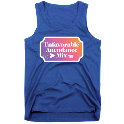 Unfavorable Attendance Mix Tank Top