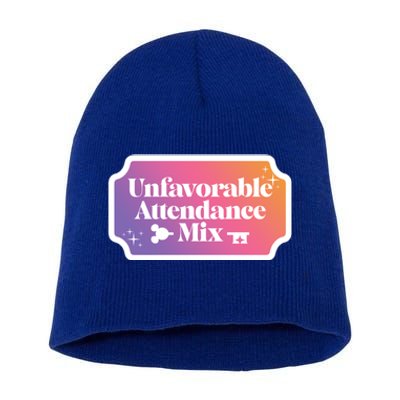 Unfavorable Attendance Mix Short Acrylic Beanie