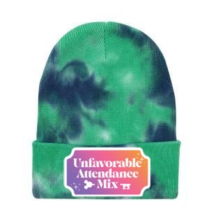 Unfavorable Attendance Mix Tie Dye 12in Knit Beanie