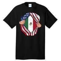 USA And Mexico Flag Tall T-Shirt