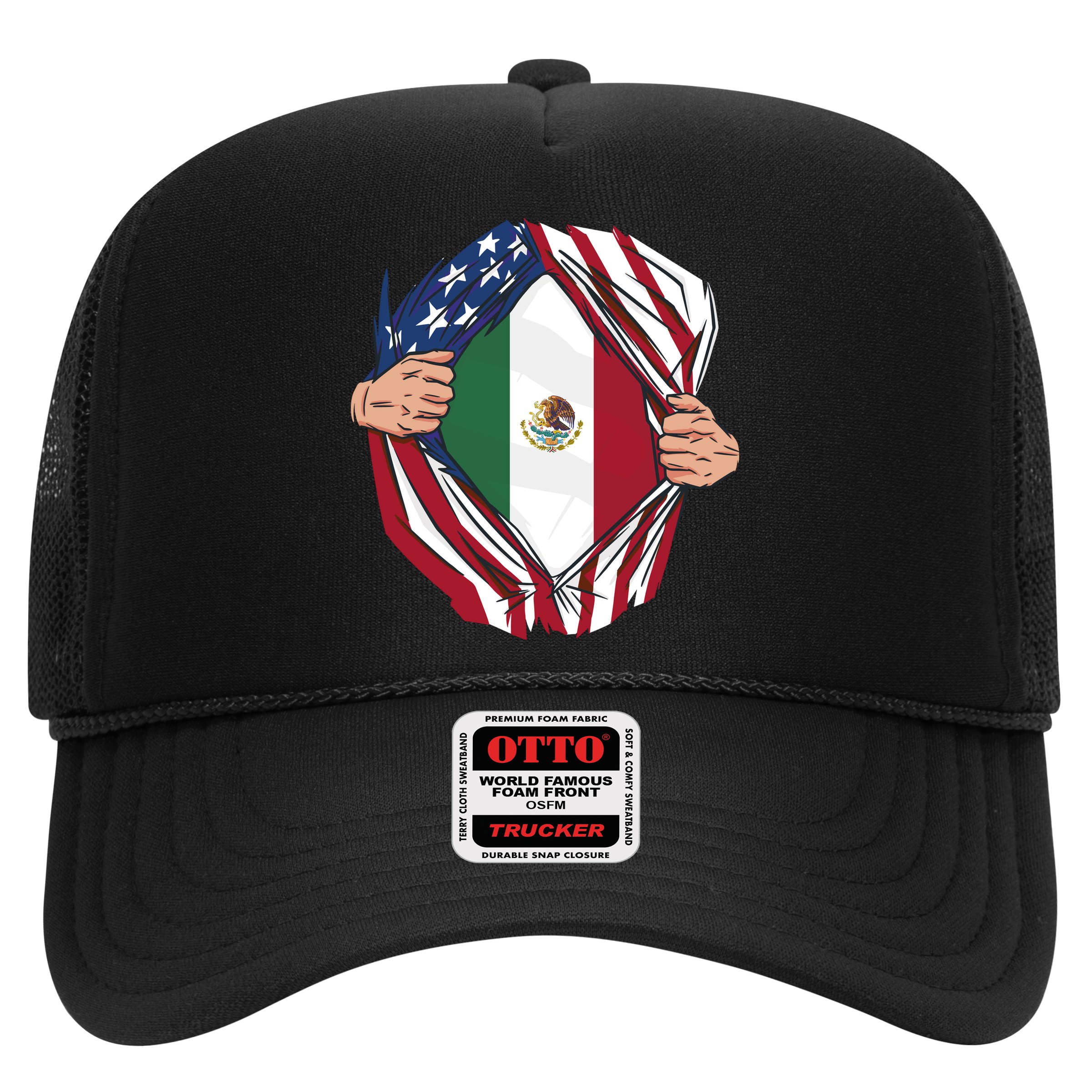 USA And Mexico Flag Hat