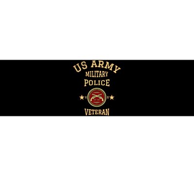 U.S A.R.M.Y Military Police Veteran Police Officer Retirement Bumper Sticker