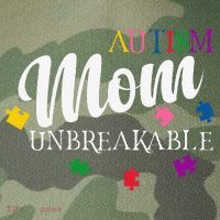 Unbreakable Autism Mom Legacy Tie Dye Trucker Hat