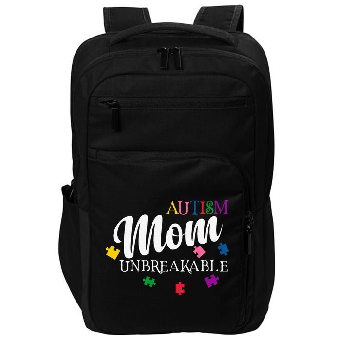 Unbreakable Autism Mom Impact Tech Backpack