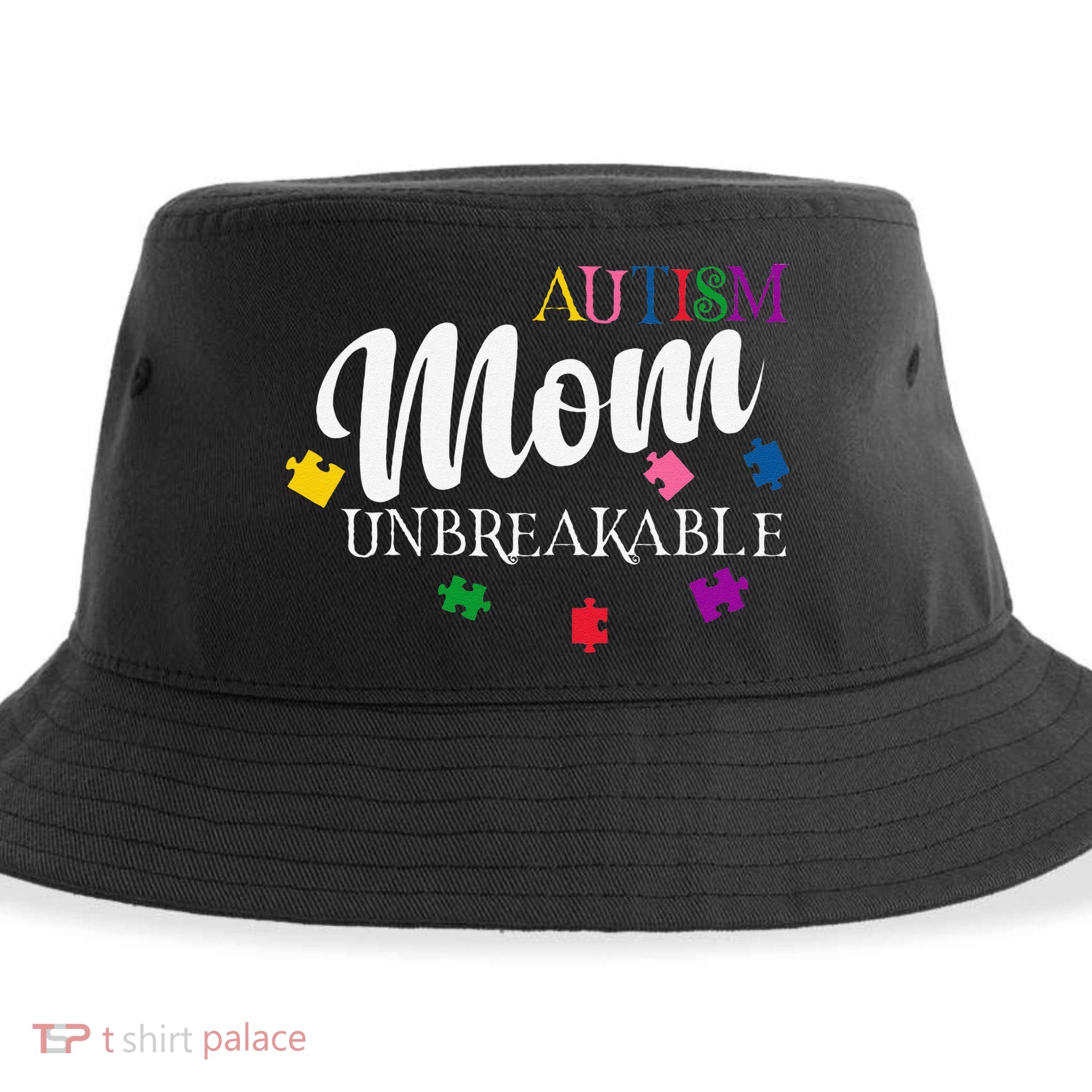 Unbreakable Autism Mom Sustainable Bucket Hat