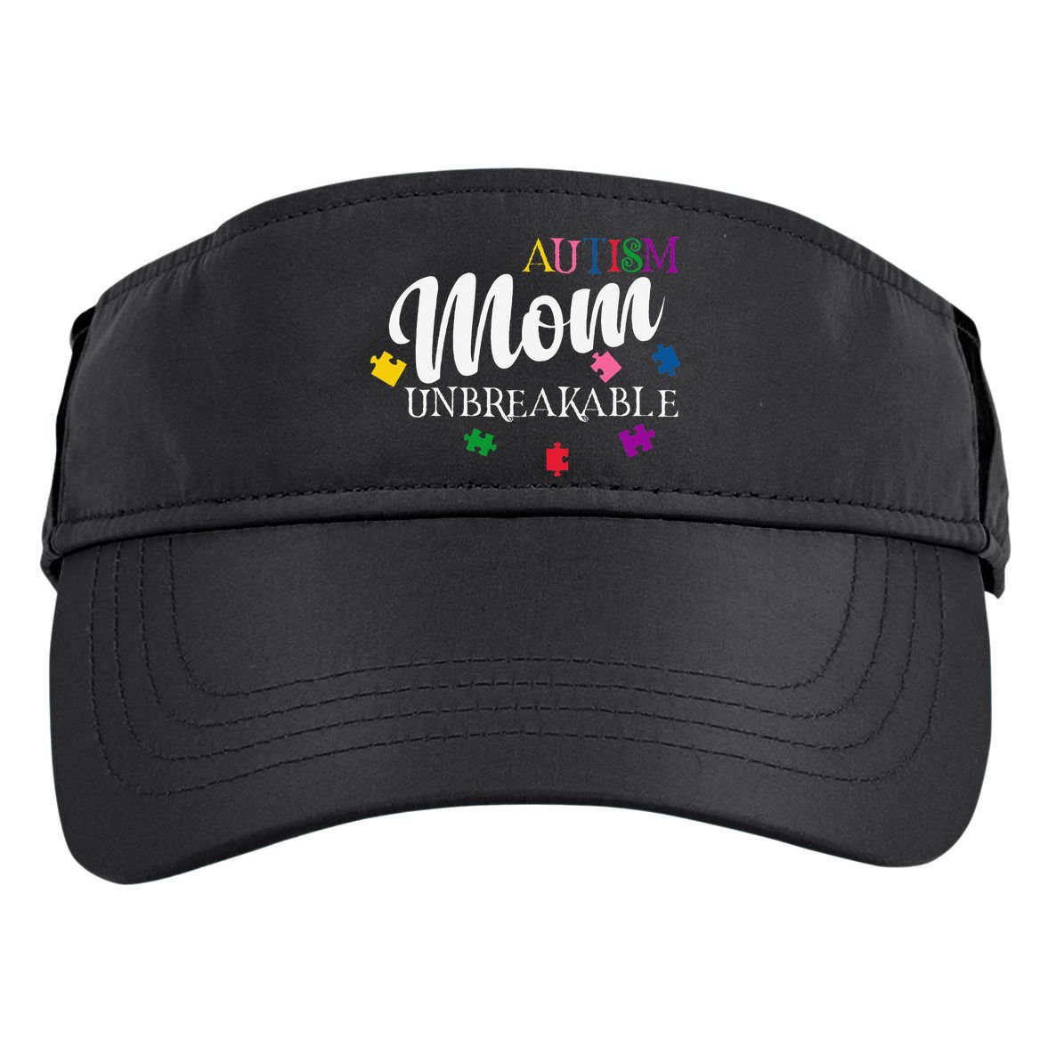 Unbreakable Autism Mom Adult Drive Performance Visor