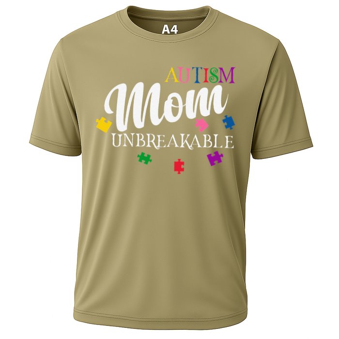 Unbreakable Autism Mom Cooling Performance Crew T-Shirt